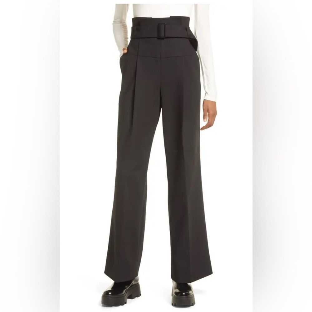 ALLSAINTS Afia High-Rise Relaxed Trousers